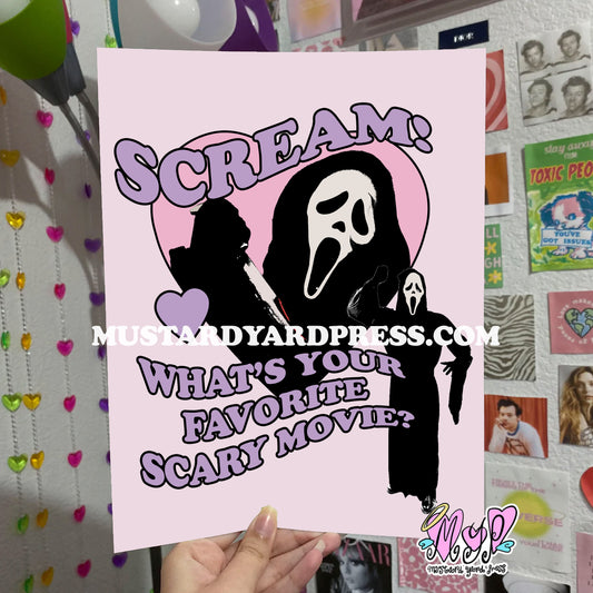 scream! poster