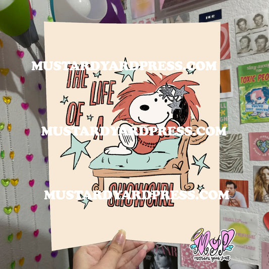 show dog poster