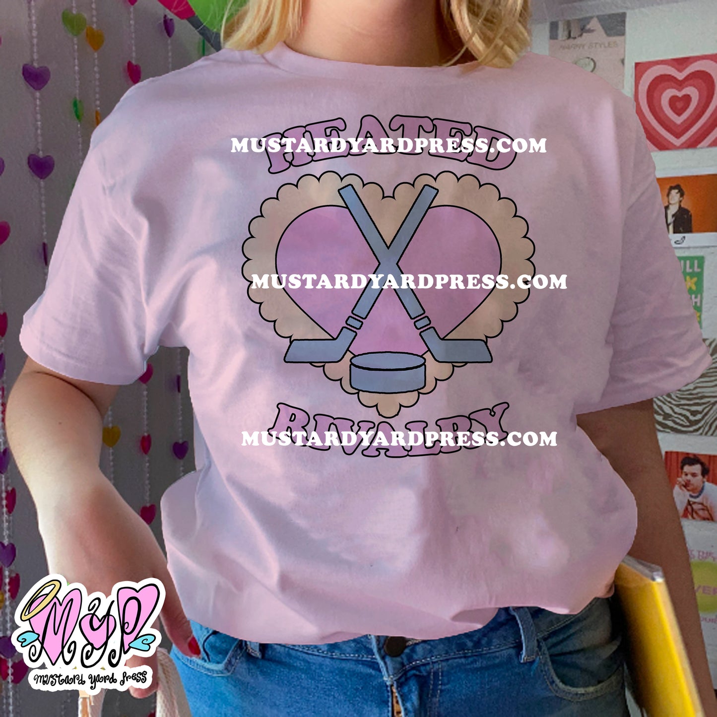 heated heart t-shirt