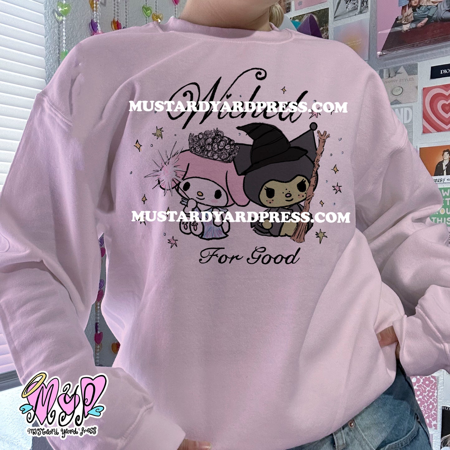 bunny good witches crewneck