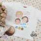 original trio doodle baby tee