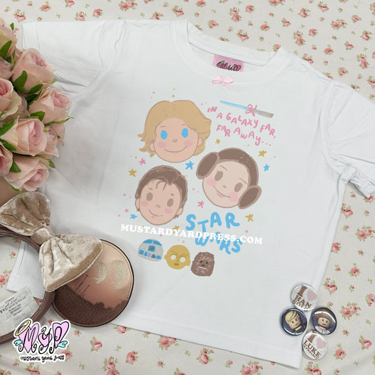 original trio doodle baby tee