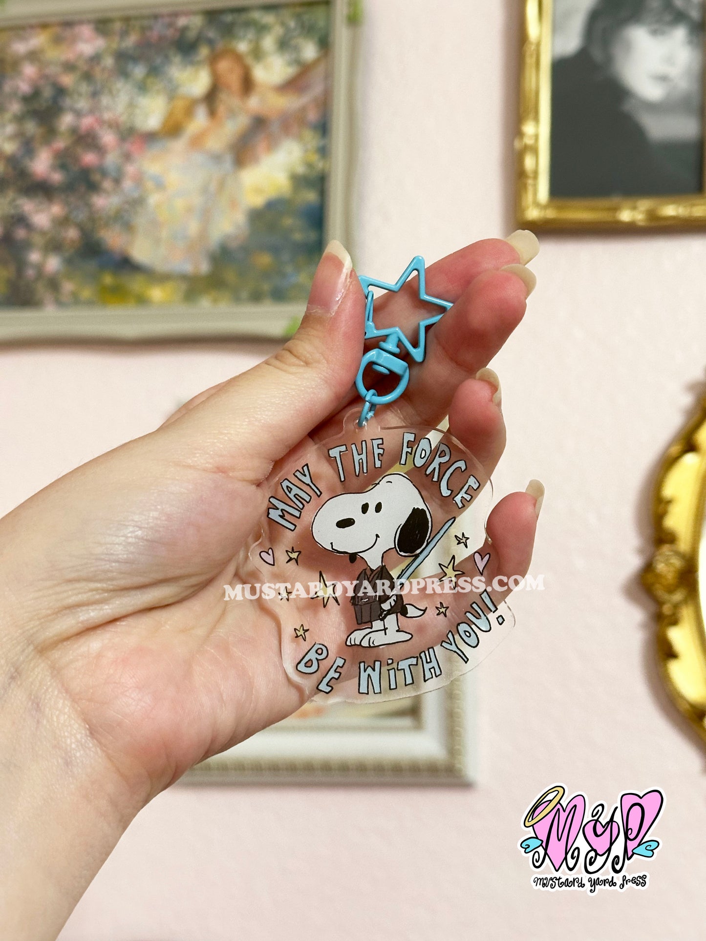 ani dog keychain