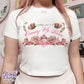 roses baby tee