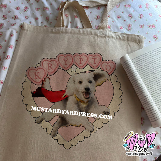 dog tote bag