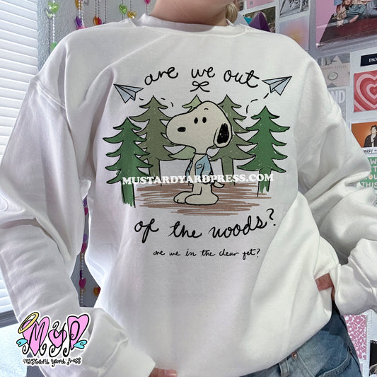 woods crewneck