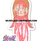 carrie kewpie mini sticker