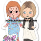 killer lovers kewpie mini sticker