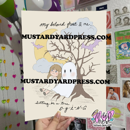 ghost and me poster