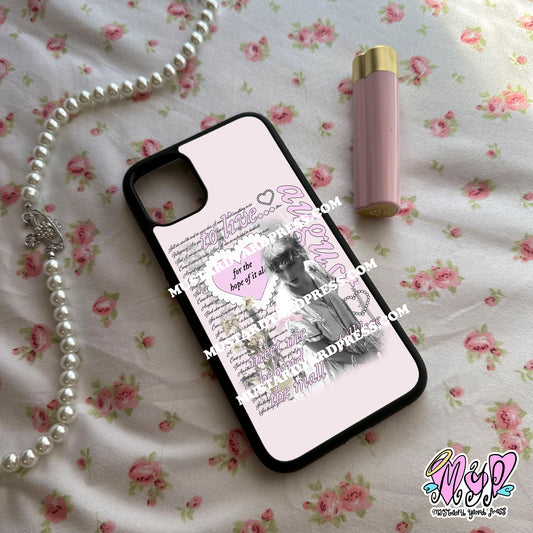 august collage phone case