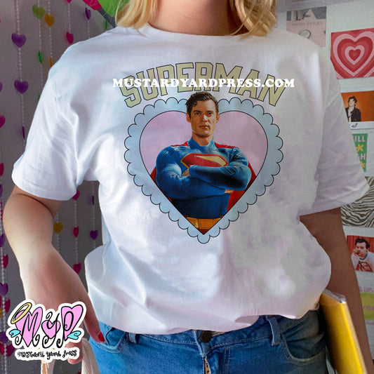super heart t-shirt
