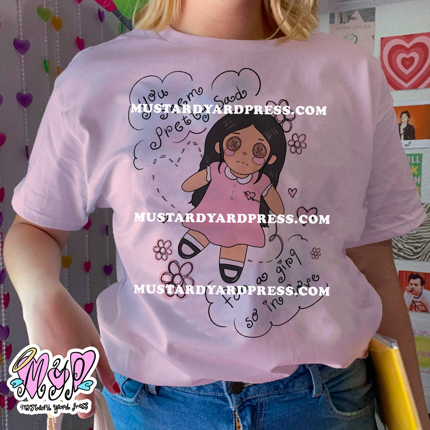 sad rag doll t-shirt