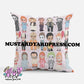 horror icons kewpie pillow