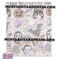 halloween doodles blanket