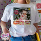 kiss disco stickers t-shirt