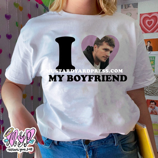 i love my boyfriend josh t-shirt