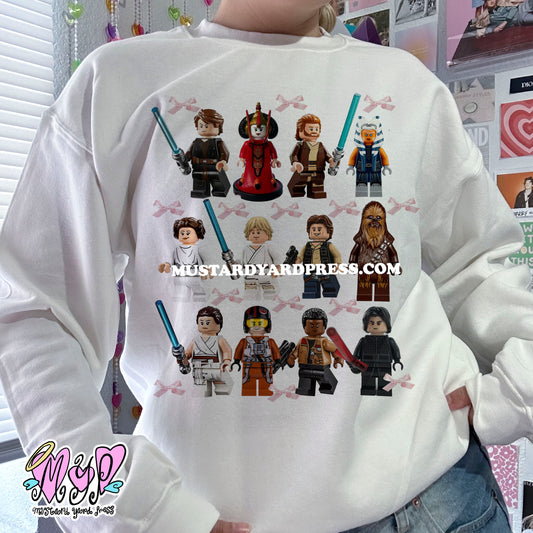 galaxy collection crewneck