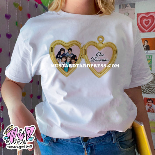 1d locket t-shirt