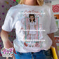 cure drawing t-shirt