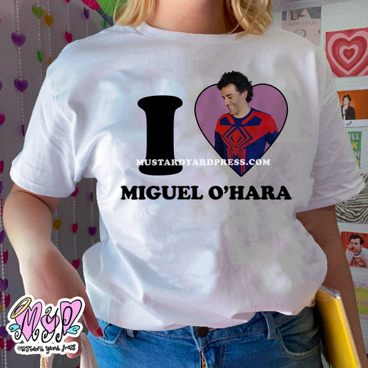 i love miguel t-shirt