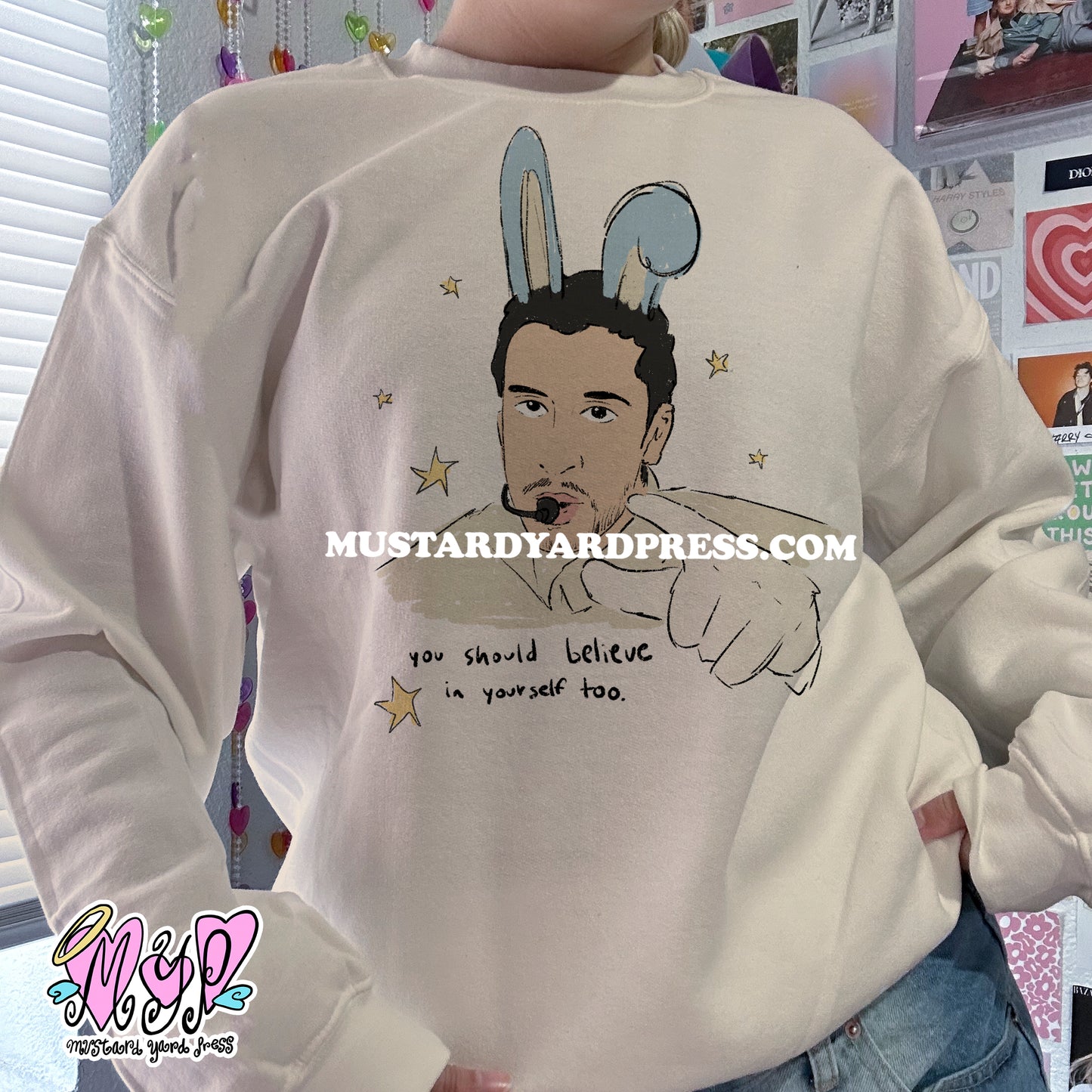 believe in yourself crewneck
