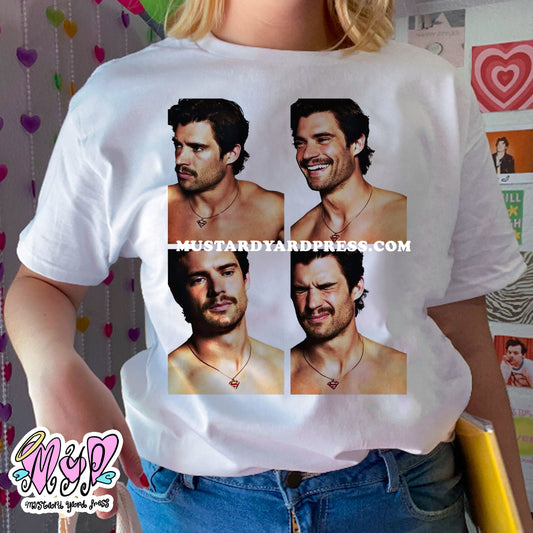 david portraits t-shirt