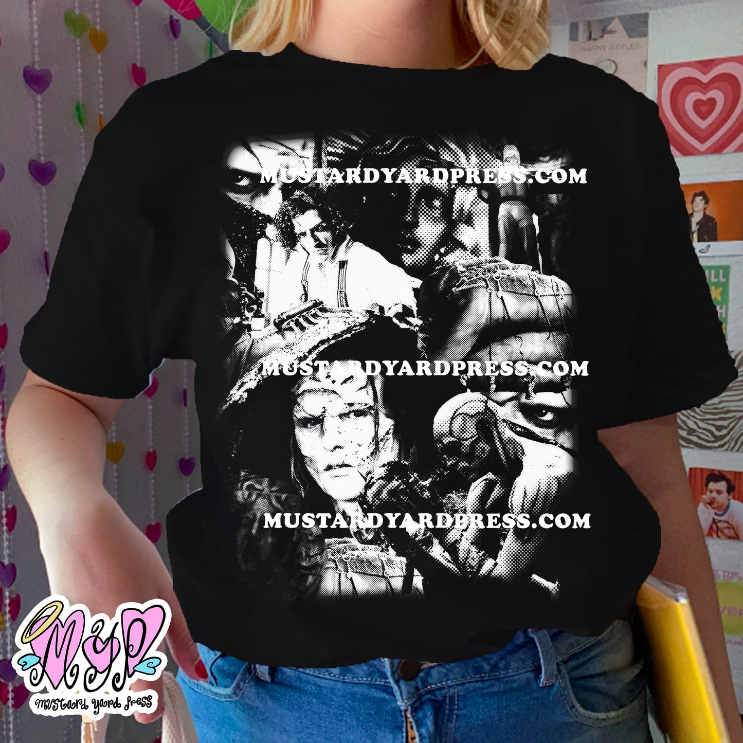 creature collage t-shirt