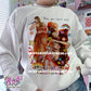 show life collage crewneck