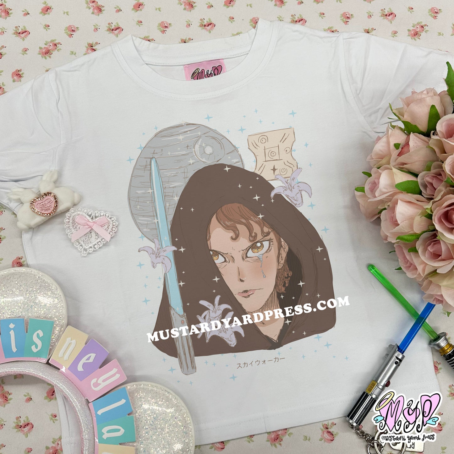 anime style ani baby tee