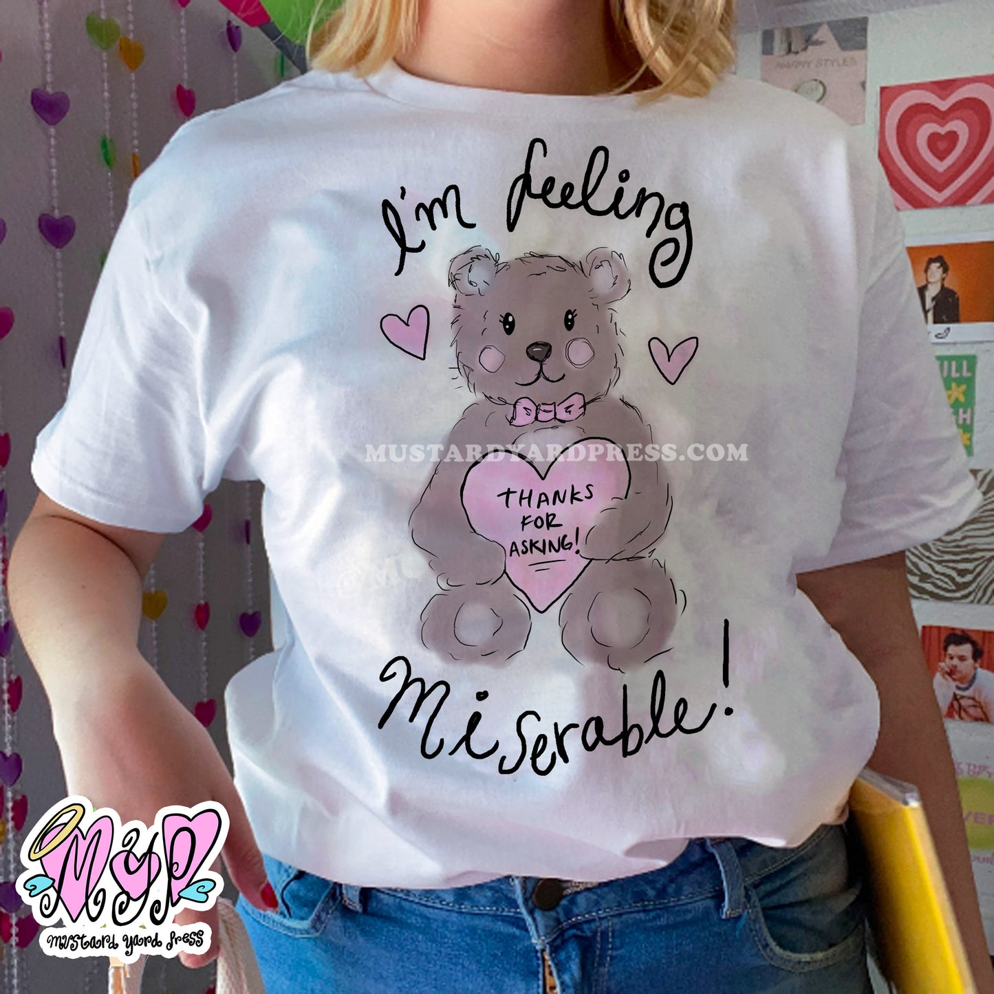 feeling miserable t-shirt