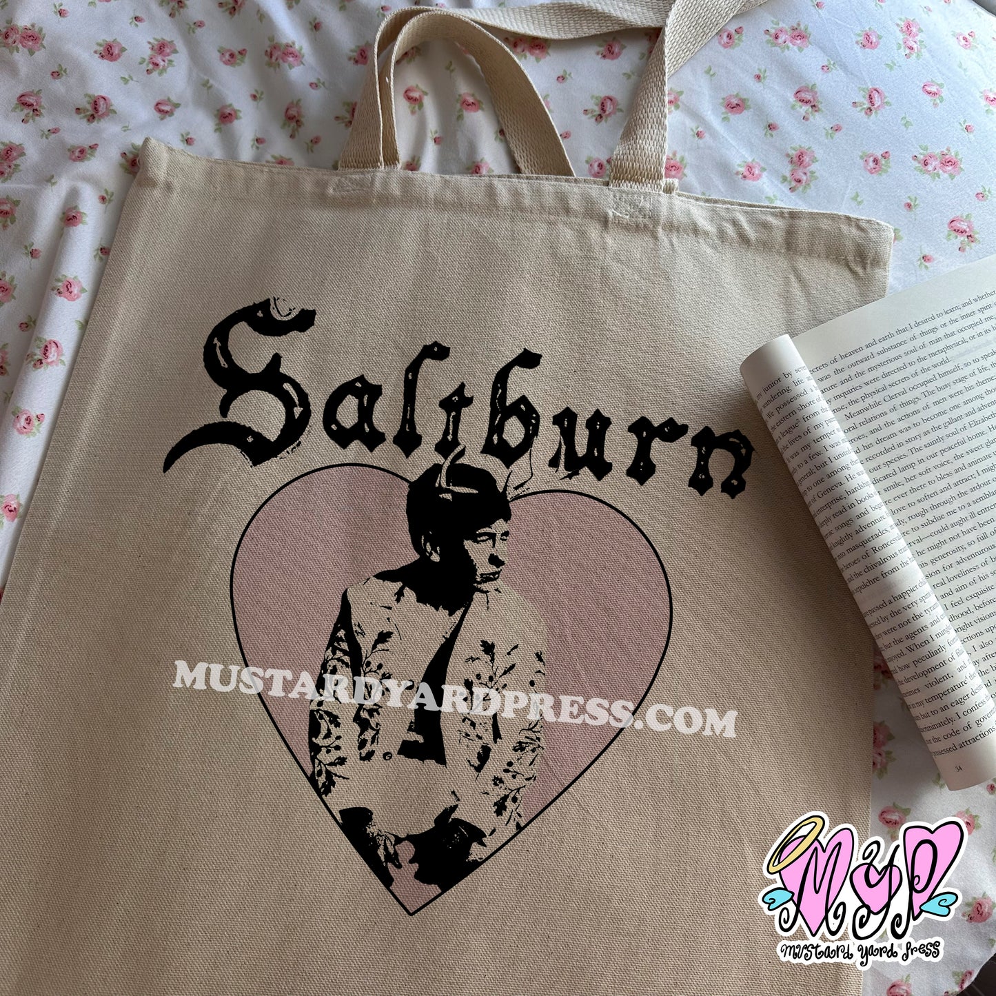 oliver heart tote bag