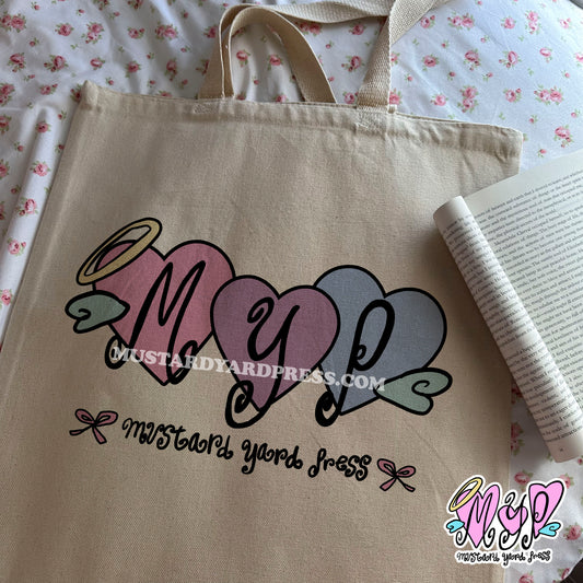 bisexual myp logo tote bag