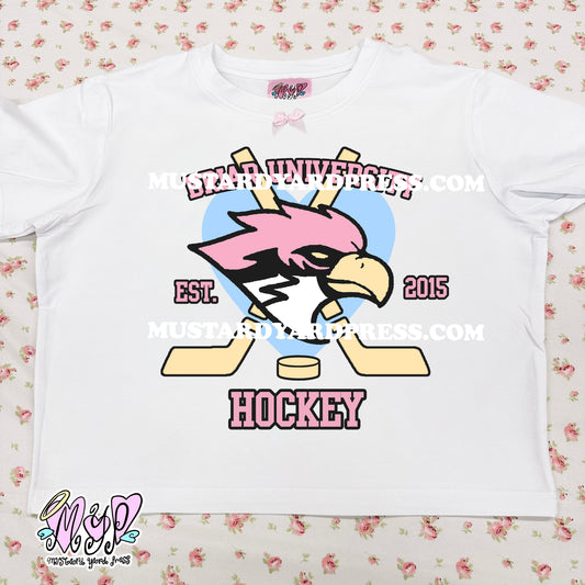 university logo baby tee