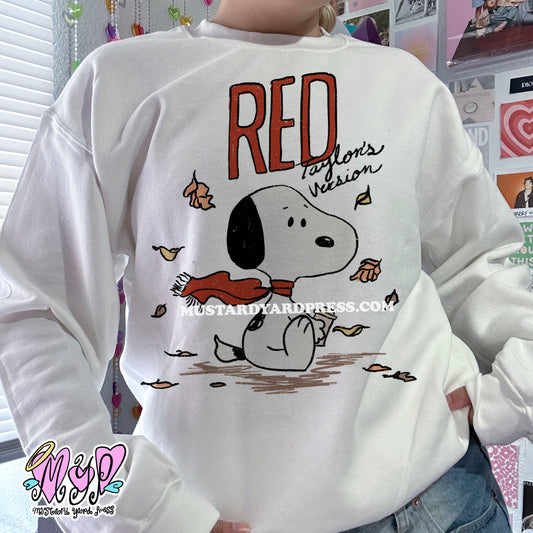 red dog crewneck