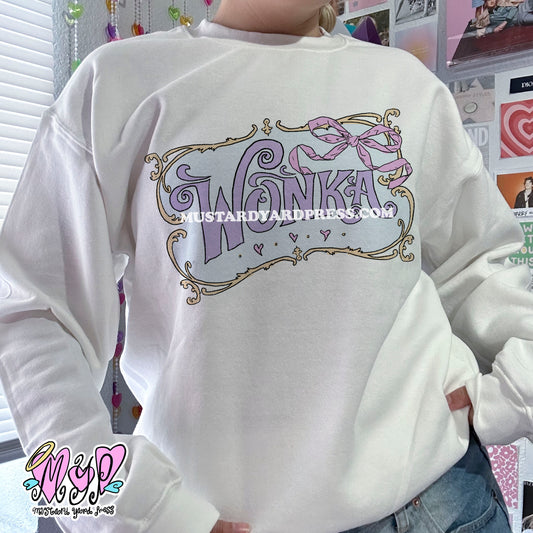 sweet logo crewneck