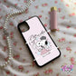 pink witch dog phone case