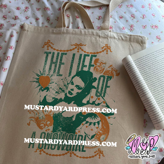show life mint tote bag