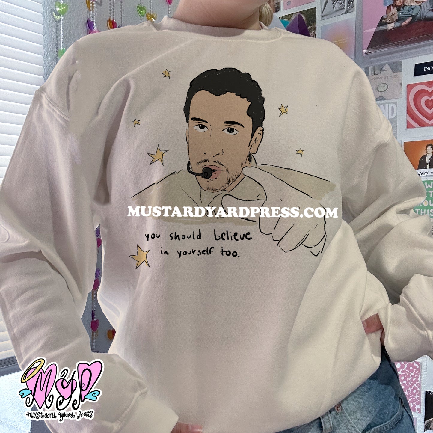 believe in yourself crewneck
