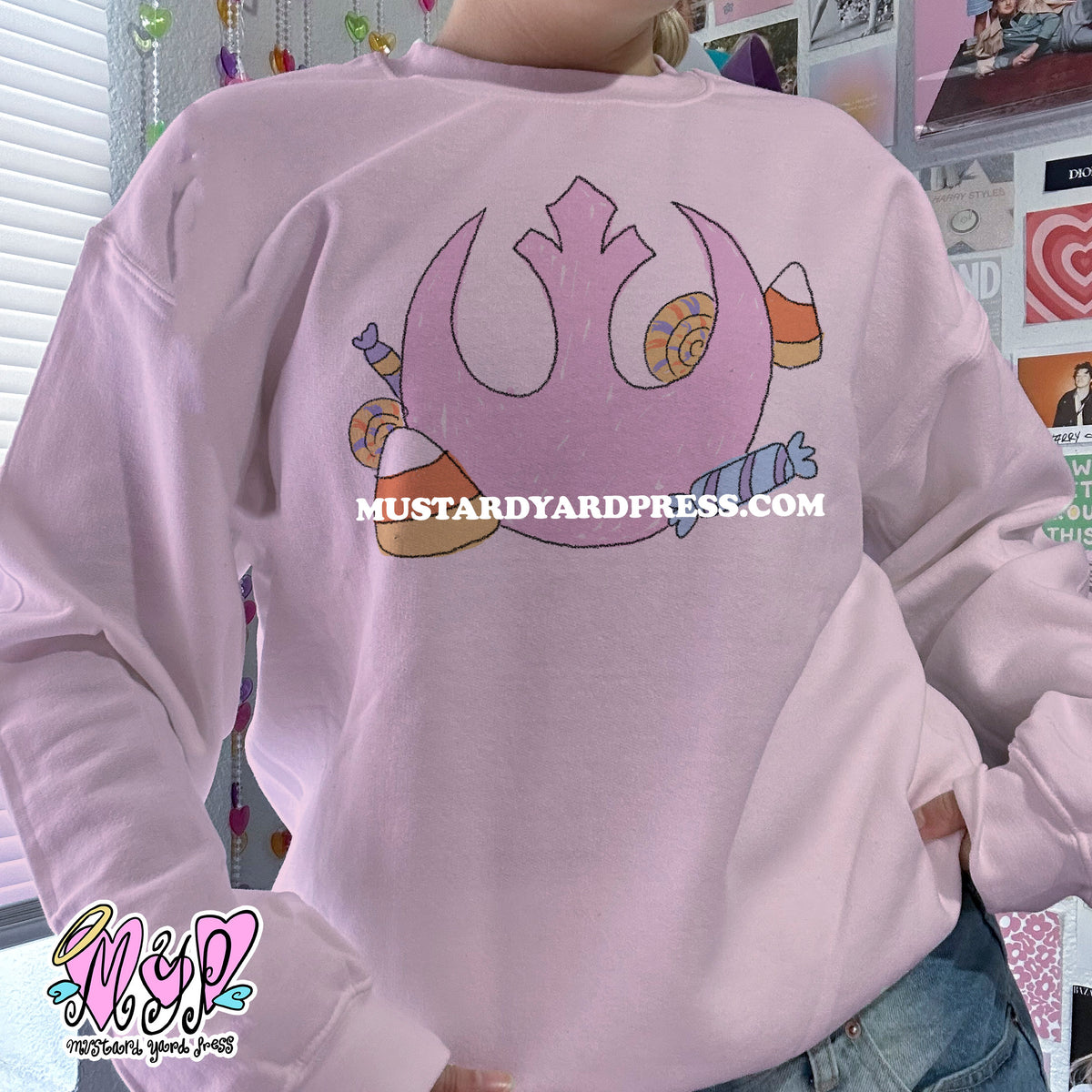 symbol candy crewneck