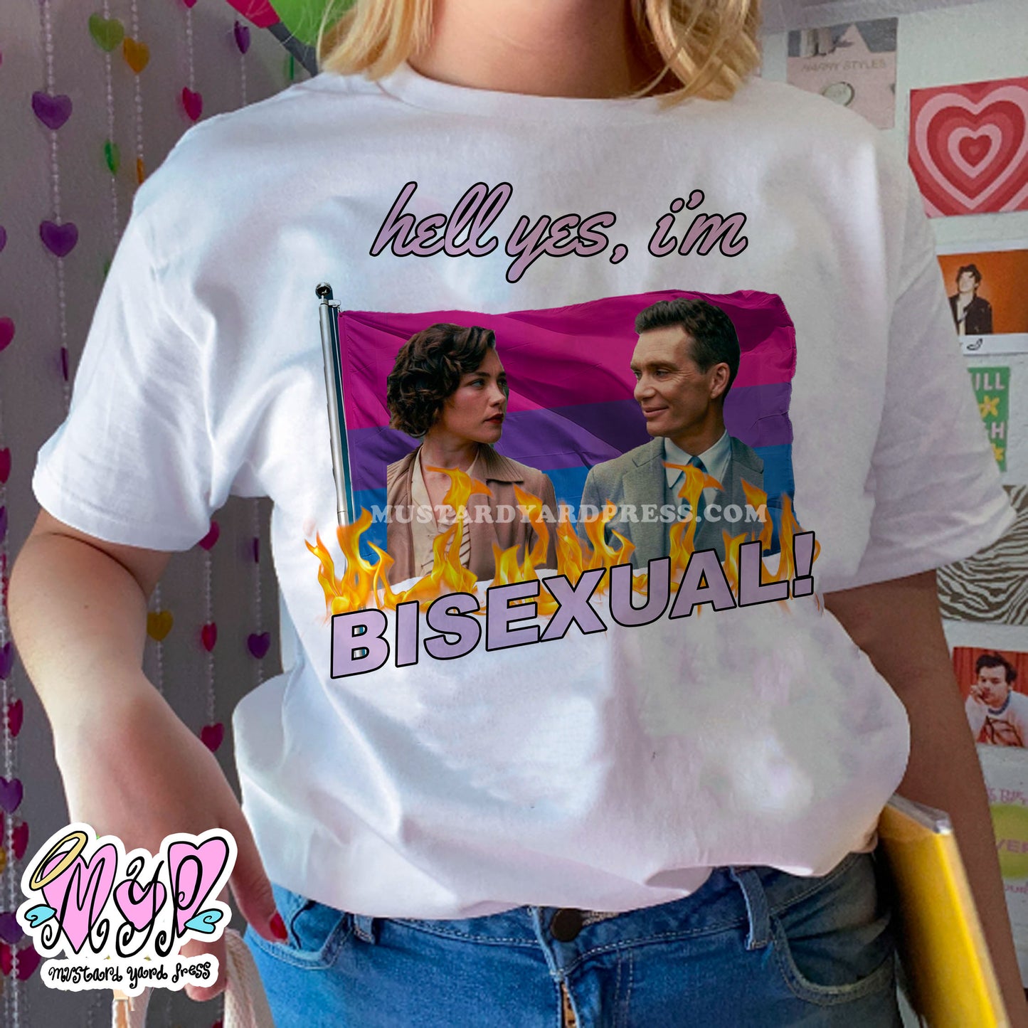 flo and cillian bi t-shirt