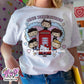 boyband cat heart lace t-shirt