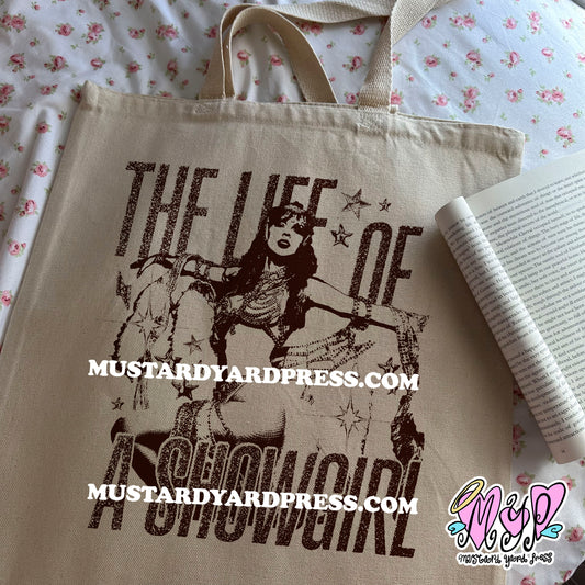 show life stars tote bag