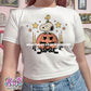 candle dog baby tee