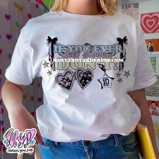 alone t-shirt