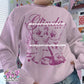 pink witch crewneck