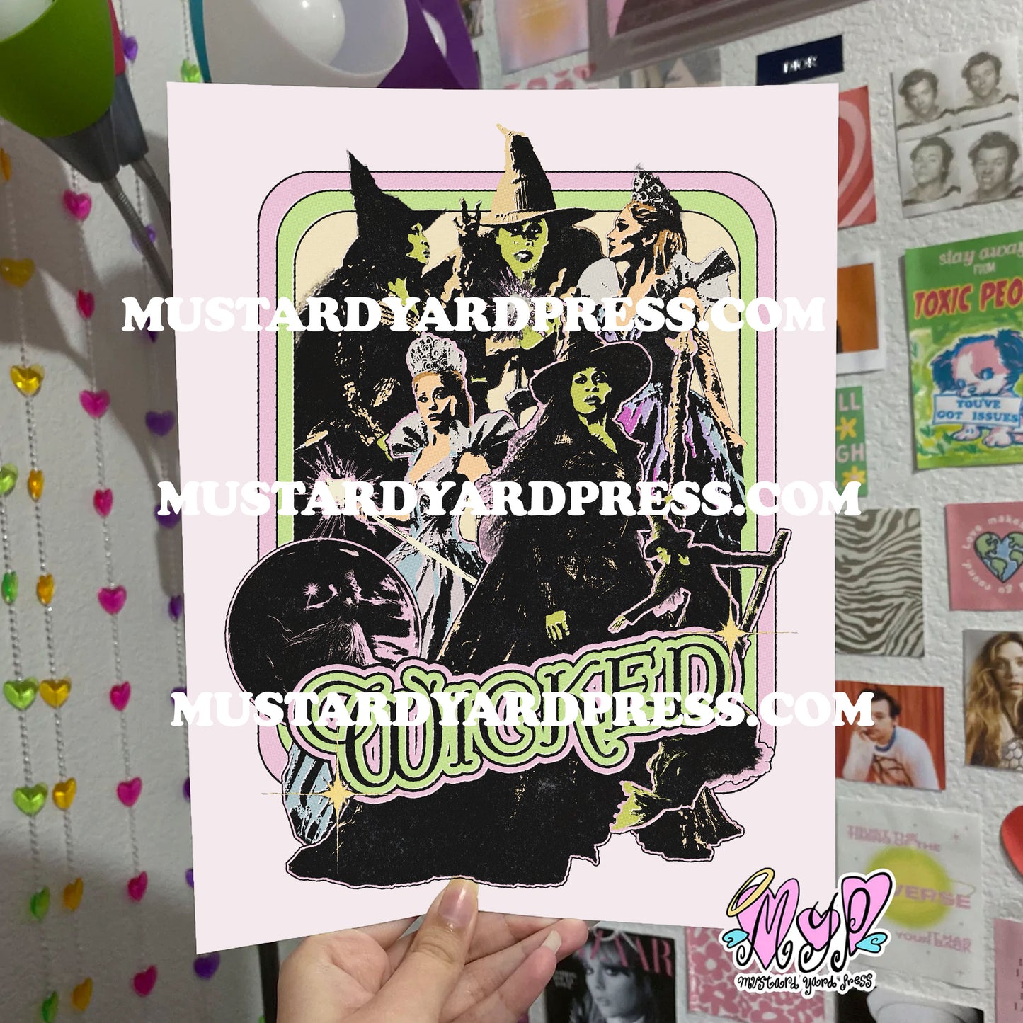 good witches vintage poster