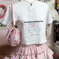 ani-bunny helmet baby tee