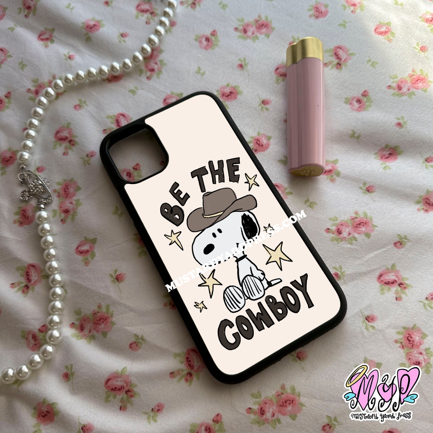 b the cowboy phone case