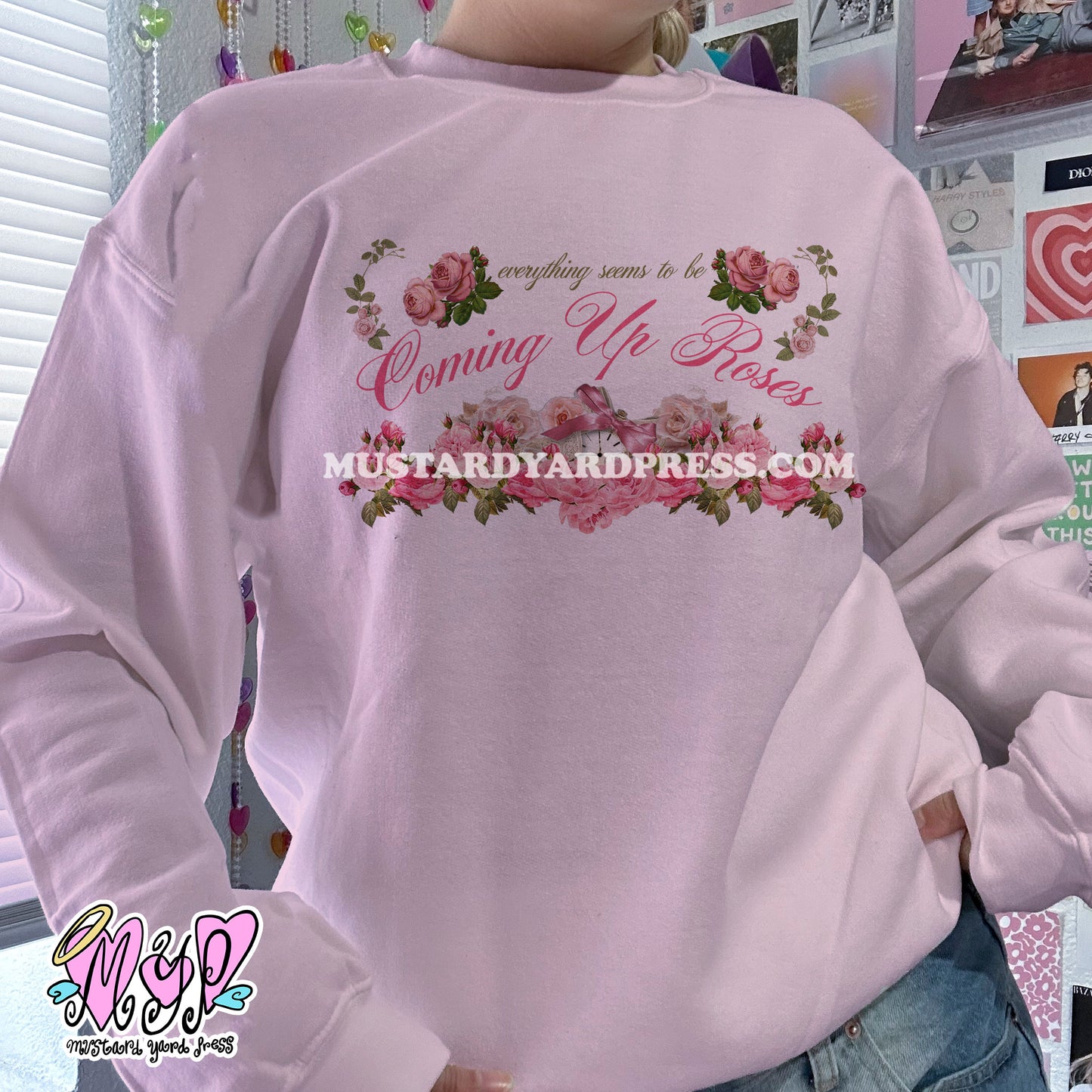 roses crewneck