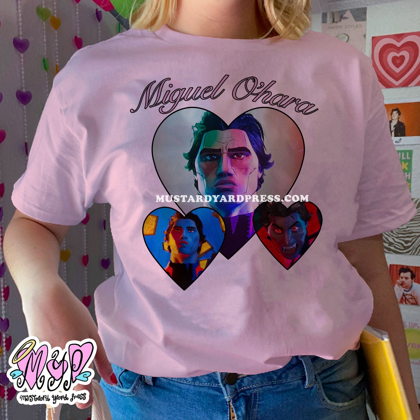 miguel hearts t-shirt